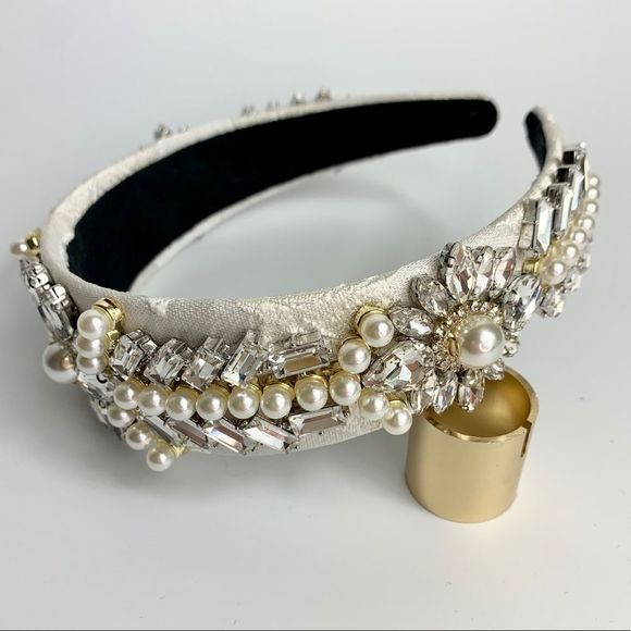 VICKY Spectacular Handmade Jacquard Rhinestone - Picture 3 of 4